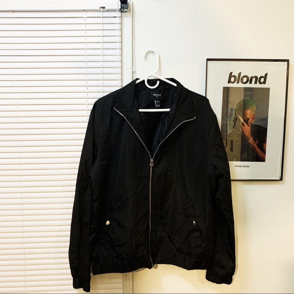 Black Windbreaker